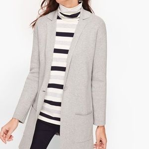 Patch Pocket Sweater Blazer